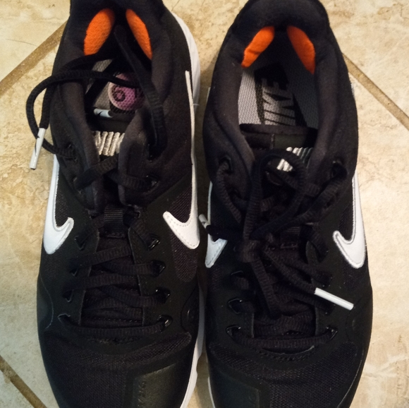 Nike Alpha Huarache Elite 2 Baseball Cleats~ Women's 6.5 AJ6877-001 Black - Picture 2 of 7